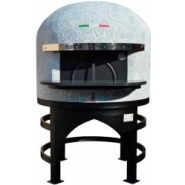 Four à bois rotatif Mannaforni mfro120dl - 8-9 pizzas - sole 120 cm_1