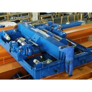 Pont roulant spécial OMIS - grande capacité - pour charges de plus de 70 tonnes avec treuils intégrés_1