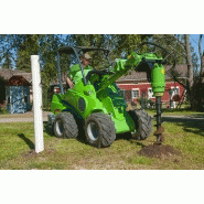 Tarière hydraulique HD 45 - Référence A33552 - Avant Tecno Oy - Moteur hydraulique et réducteur planétaire_1