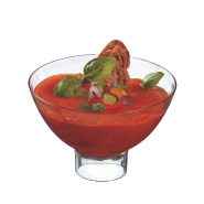 Coupette Odysée pour plateau de service PS 10cl Ø12xH8,8cm transparent par 100_1