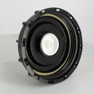 Couvercle Mauser 150 mm noir avec bonde Femelle S56X4 intégrée