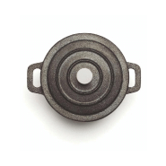 Mini cocotte ronde en fonte avec anses - 110 mm de diamètre - Marque COMAS_1