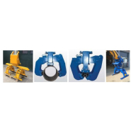 Pince canalisation et poteaux conçu pour la manutention de tube rond et poteaux_1