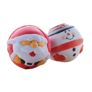 Balle anti-stress - Père-Noël - Rouge - 26g_1