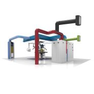 Équipement de traitement d'air conforme ISO 8 à ISO 5 pour blocs opératoires