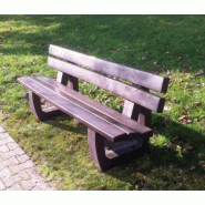 Banc ROBUSTO 2 en plastique recyclé_1