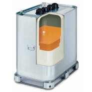 Cuve double paroi pour transport et stockage de Fioul, Gasoil, Gnr - Capacité 1000 L - VET1000_1