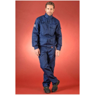 Pantalon multirisques ATEX réf. 601*ATX - Ceinture élastiquée, multipoches, norme EN ISO 11612 A1/B1/C1/E1/F1_1