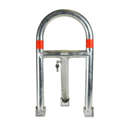 Barrière individuelle de parking SPM4+ - Acier gris galvanisé avec serrure intégrée - Gamme PRO_1