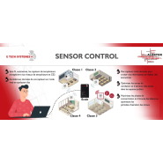 Capteur intelligent de température - SENSOR CONTROL pour bâtiments municipaux, relevés CO2, hygrométrie et pression_1