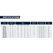 Compresseur à vis lubrifiée entraînement direct - mac 3 - msd +_1