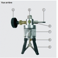 Pompes hydrauliques à main CPP700-H et CPP1000-H - Génération de pression jusqu'à 1000 bar - Poids léger 1,9 kg_1