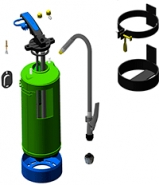 Douche portative - Andrieu - 6 ou 9 litres pour brûlures thermiques et chimiques_1