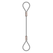 Elingue câble 1brin 2 grandes boucles Référence 4700_1