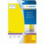 Étiquette classeur A4 - 192 x 61 mm - Réf. 5096 - Adhésives, écologiques, imprimantes laser et jet d'encre_1