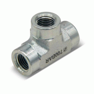 FZ1637, High Pressure Fitting, Tee, 700 bar Maximum Operating Pressure, Connection from 1/4