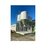 Silo d'aliment d'élevage à cône axial sortie Ø700 - Capacité 5.5 à 50m3 -  Ø2325 à Ø3000 - Silo Gâtine 700_1