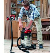Aspirateur eau et poussière TE-VC 1925 SA - Einhell - 25L - moteur bi-turbo silencieux et cuve inox_1
