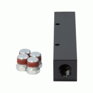 A64, 7 Port, Hydraulic Manifold, 178 mm Long_1