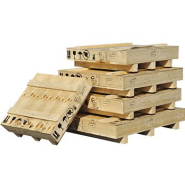 Caisses en bois pleine pour le transport maritime - possibilité de traitement NIMP15_1
