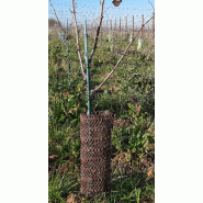 Lot de 6 protections fendues - 11 cm de diamètre, 120 cm de hauteur, 230 g/ml - anti-chocs et anti-écorçage_1