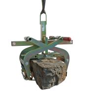 Pince de levage à bloc - AG_TSZ - capacité 600 kg - ouverture 50 à 600 mm - mâchoires en caoutchouc robustes_1