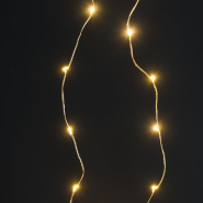 Rideau 240 micro leds blanc chaud - câble argent - 16 fonctions L 2 x H 2 m_1