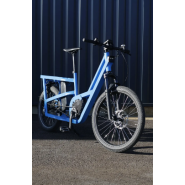 Vélo cargo professionnel compact avec motorisation Valéo - Capacité de chargement 80 kg - JHOG-T_1