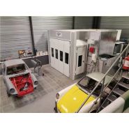 Cabine de peinture LUXIA 700S de OMIA (DIVISION AUTOMOBILE) : informations  et documentations