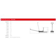 Cr-200-bz - Cric rouleur Sam Outillage - Capacité 20T avec protection caoutchouc et sécurité renforcée_1