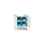 Monlapm32v - chariot multimédia Euromedia - capacité : plus de 20 - option R4 Connect pour Wifi et charge tablettes/PC portables_1