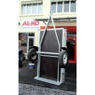 Remorque sans frein très légère idéale pour partir en vacances et pour les petits bricolages de la maison - humbaur - steely 1260_1