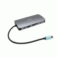 Usb-c metal nano dock hdmi/vga with lan + charger 100w_1