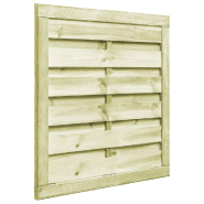 Vidaxl portillon bois de pin imprégné 100x100 cm vert 45315_1