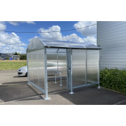 Abris sécurisés à toit arrondi - Série ATE - Serrure un point ou à code mécanique_1