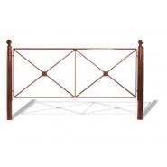 Bar3000a barrières urbaines - Urban'NT - en acier avec potelets Ø89mm et cadre en fer plat_1