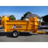 Brick 2008/3008 - Pailleuse agricole Bélair 3,8 / 6m3 avec démêleur et goulottes rotatives_1