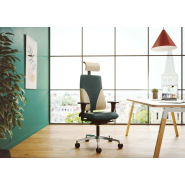 Fauteuil de bureau ergonomique Axion - assise généreuse, soutien optimal du bassin et du dos, recommandé par des ergonomes_1