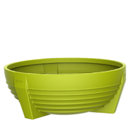 Jardinière anti-graffitti et résistante aux chocs - Modèle OVALIE - Polyéthylène haute qualité traité anti-UV_1