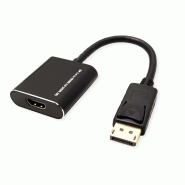 Roline adaptateur displayport - hdmi, 4k@60hz, dp v1.4, dp m-hdmi f_1