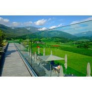 T-e-glass - garde-corps en aluminium avec verre tempéré et feuilleté 10+10 - Italian Fashion Stairs_1