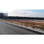 T40bp – h2w5 – asi b - glissière de sécurité - tertu - bois-métal, longueur 2 m_1