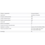 173292W - Aspirateur pneumatique pour liquides ATEX - Fût sur roulettes - Utilisable en zones explosibles_1