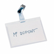 Badges à clips - 60x90mm - Livrés par 25_1