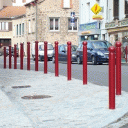 Potelet décoratif boule - Diamètre 76mm - Finition peint sur zinc - Réf 8206402_1