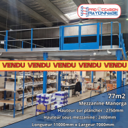 Mezzanine - Superficie 77m2 - ManOrga_1