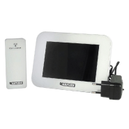 Nature station météo numérique h 12,5x17,5x2,5 cm blanc 447512_1