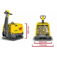 Plaque vibrante réversible DPU90 - compactage des sols sableux avec 80 à 130 kN - Largeurs 670 ou 770 mm_1