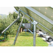 Tracker suiveur solaire motorisé - 3 panneaux solaires - Rendement optimisé jusqu'à 62% - Fixations incluses_1