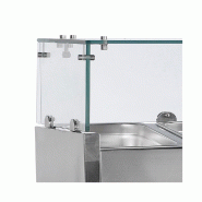 Vitrine à ingrédients réfrigérée avec pare-haleine - 4 x GN 1/3 | Tefcold - VK38-120_1